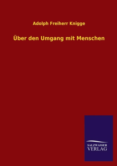 UEber den Umgang mit Menschen