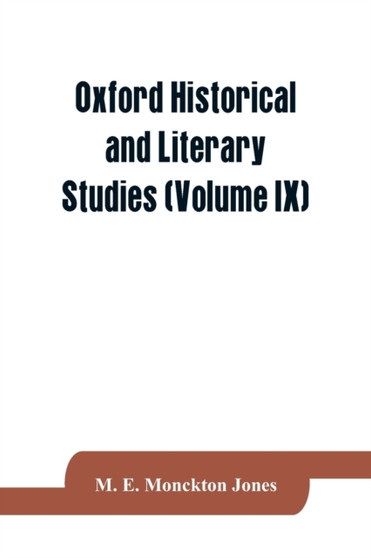 Oxford historical and Literary Studies (Volume IX) : Warren Hastings in Bengal: 1772-1774