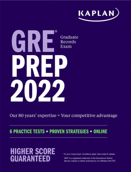 GRE Prep 2022 : 2 Practice Tests + Proven Strategies + Online