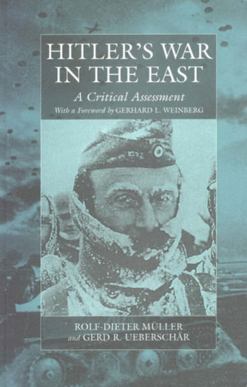 Hitler's War in the East, 1941-1945 : A Critical Assessment : v. 5