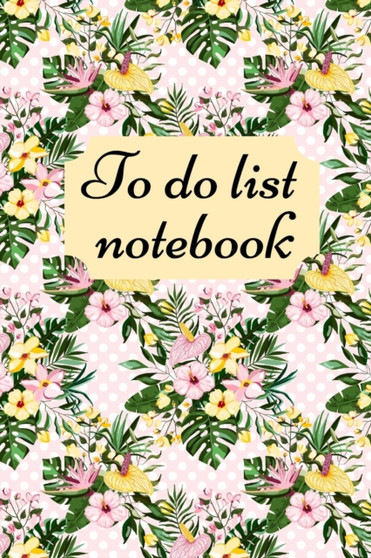 To do list Notebook : Daily Checklist Productivity Journal, Action Planner, 6x9 inch