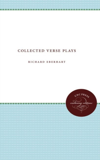 Collected Verse Plays by Richard Eberhart - Paperback