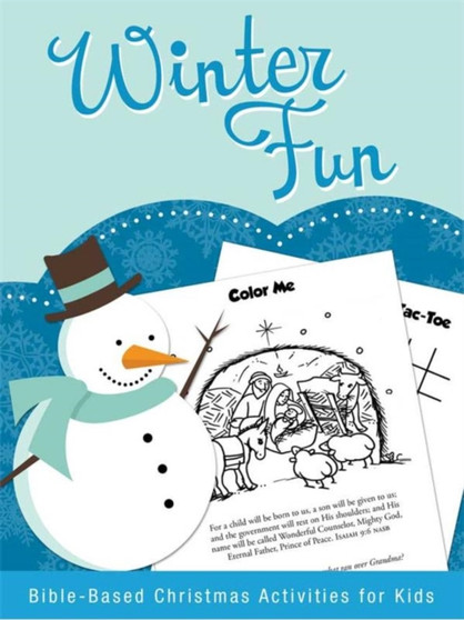 Winter Fun : Bible-Based Christmas Activities for Kids