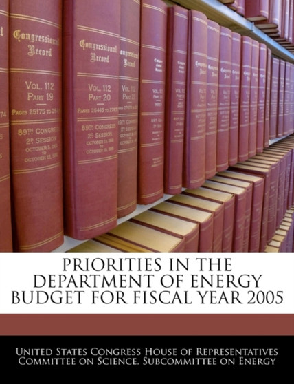 Priorities in the Department of Energy Budget for Fiscal Year 2005