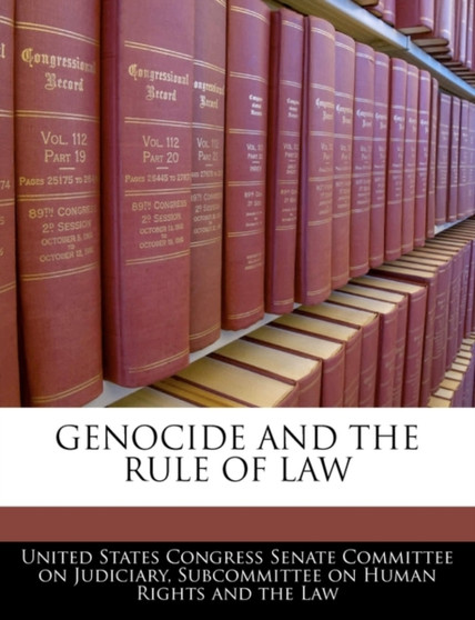Genocide and the Rule of Law