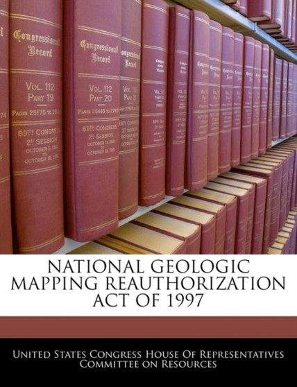 National Geologic Mapping Reauthorization Act of 1997