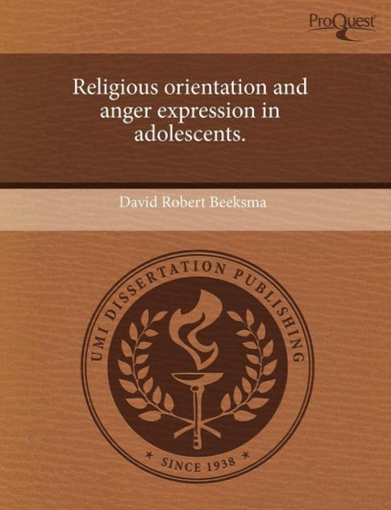 Religious Orientation and Anger Expression in Adolescents