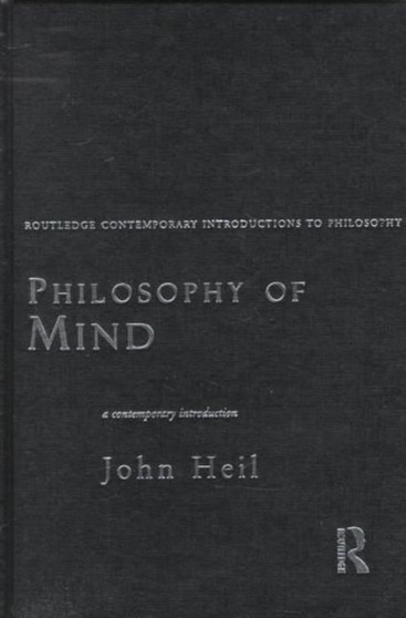 Philosophy of Mind: A Contemporary Introduction