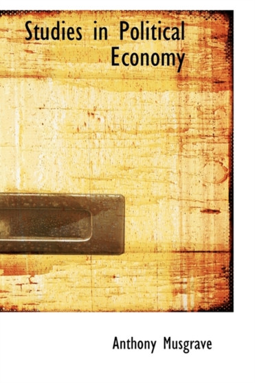 Studies in Political Economy