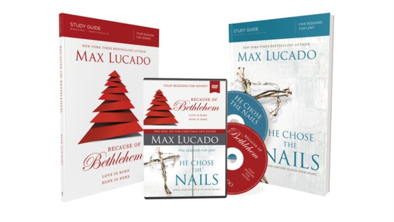 Because of Bethlehem/He Chose the Nails Study Guides with DVD : Love is Born, Hope is Here