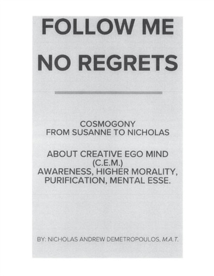 FOLLOW ME / NO REGRETS : COSMOGOMY