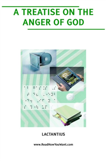 A Treatise on the Anger of God