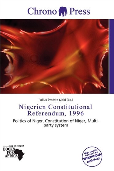 Nigerien Constitutional Referendum, 1996