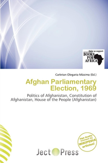 Afghan Parliamentary Election, 1969