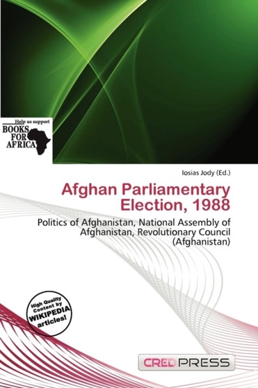 Afghan Parliamentary Election, 1988