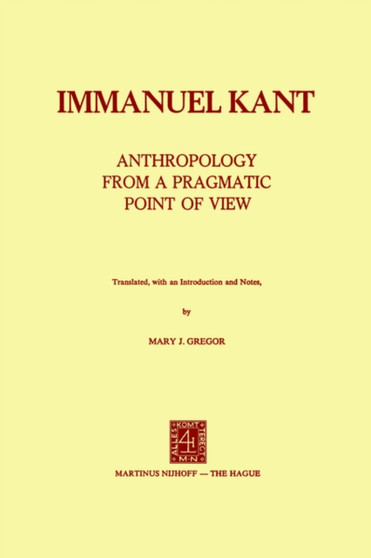 Anthropology from a Pragmatic Point of View