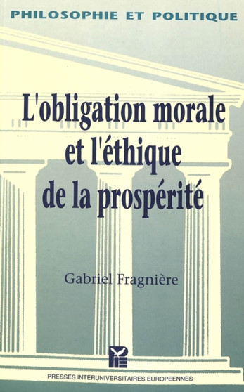 Obligation Morale Et Ethique