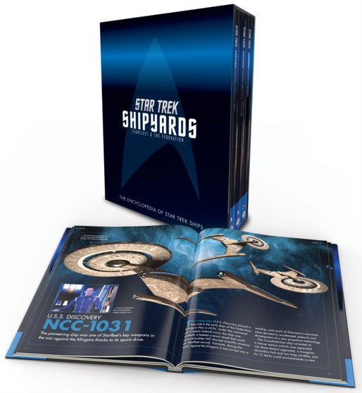 Star Trek Shipyards: Starfleet And The Federation Box Set by Ben Robinson - Hardback