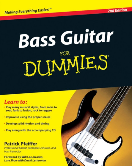 Bass Guitar Basics For Dummies by Patrick Pfeiffer - Paperback