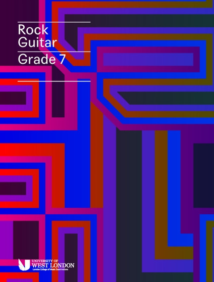 London College of Music Rock Guitar Grade 7 by London College of Music Examinations - Paperback