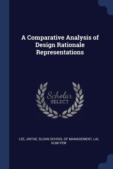 A Comparative Analysis of Design Rationale Representations
