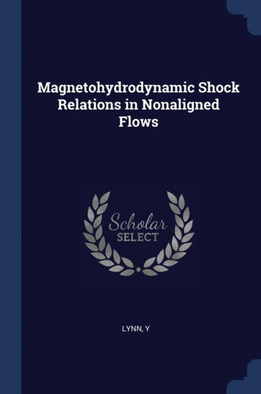 Magnetohydrodynamic Shock Relations in Nonaligned Flows