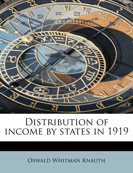 Distribution of Income by States in 1919