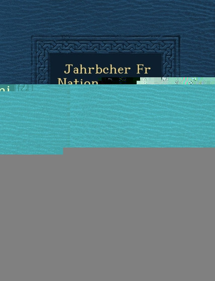 Jahrb Cher Fur National Konomie Und Statistik, Volume 17