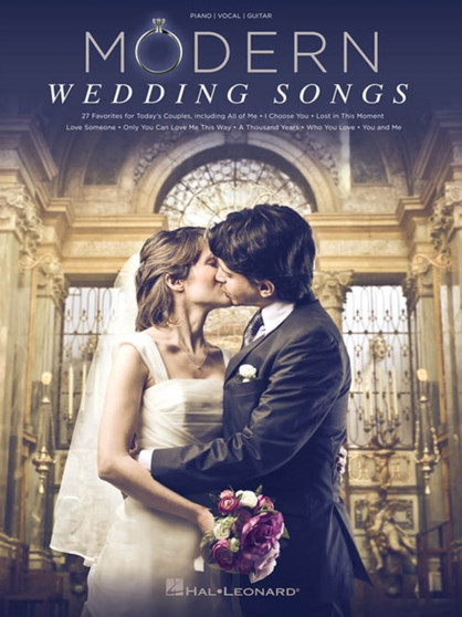 Modern Wedding Songs Piano Vocal Guitar by Hal Leonard Publishing Corporation - Paperback