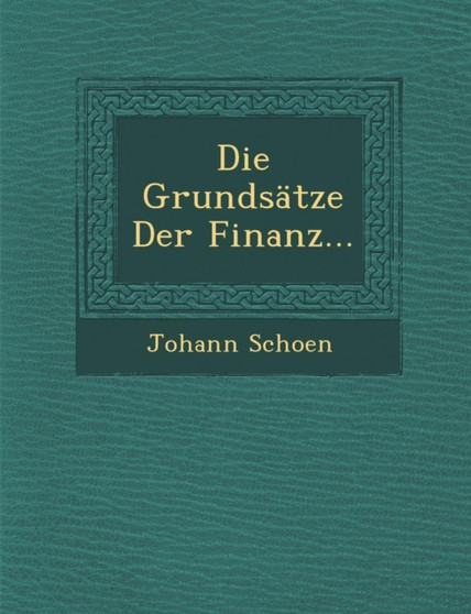 Die Grundsatze Der Finanz...