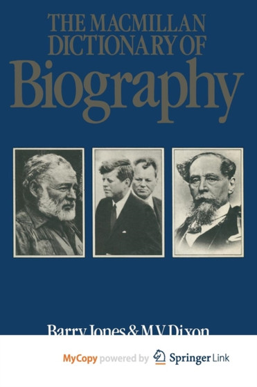 The Macmillan Dictionary of Biography