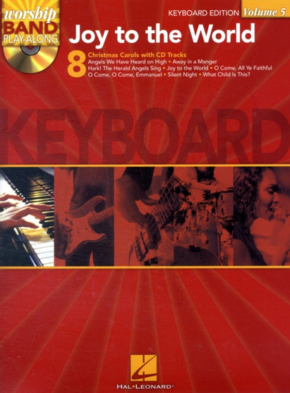 Worship Band Play Along Volume 5 : Joy To The World (Keyboard) by Hal Leonard Publishing Corporation - Paperback