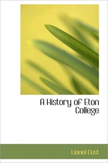 A History of Eton College