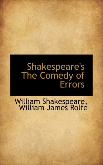 Shakespeare's the Comedy of Errors