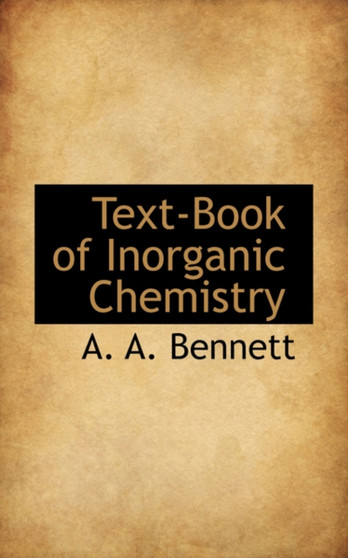 Text-Book of Inorganic Chemistry