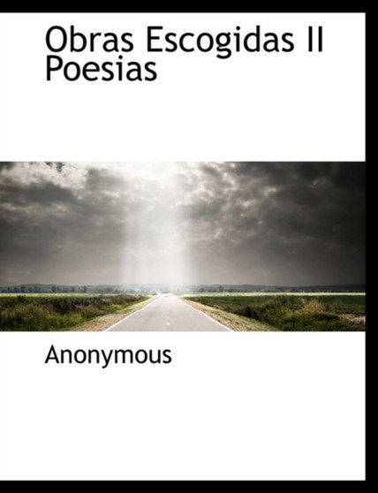 Obras Escogidas II Poesias