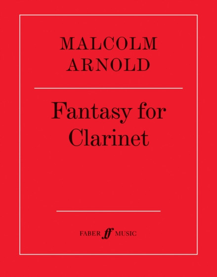 Fantasy for Clarinet by Malcolm Arnold - Paperback