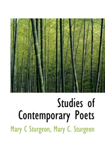 Studies of Contemporary Poets