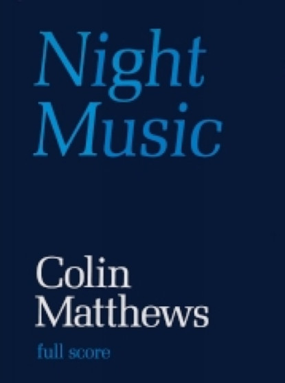 Night Music by Colin Matthews - Paperback