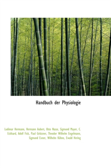 Handbuch Der Physiologie