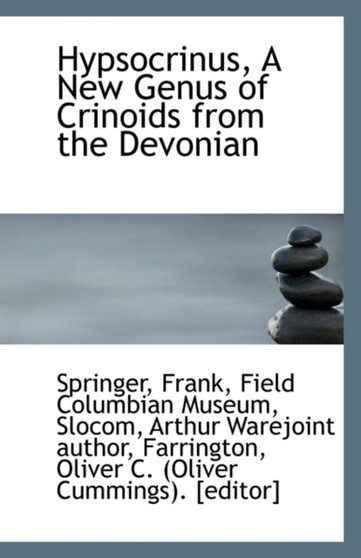 Hypsocrinus, a New Genus of Crinoids from the Devonian
