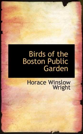 Birds of the Boston Public Garden