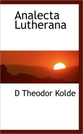 Analecta Lutherana