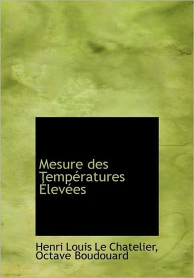 Mesure Des Temp Ratures Lev Es