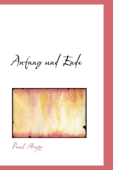Anfang Und Ende