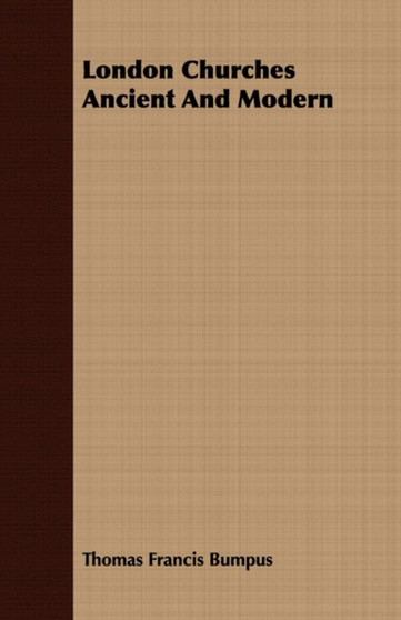 London Churches Ancient And Modern