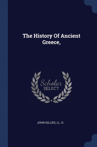 The History Of Ancient Greece,