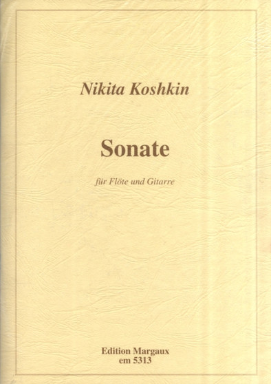 KOSHKIN NIKITA SONATE SONATA FOR FLUTE & by NIKITA KOSHKIN - Paperback