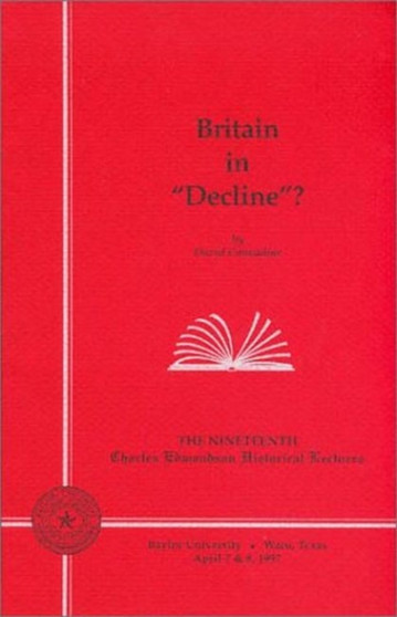 Britain in Decline?