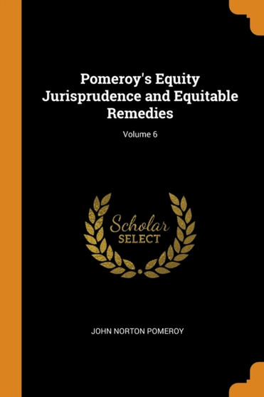 Pomeroy's Equity Jurisprudence and Equitable Remedies; Volume 6